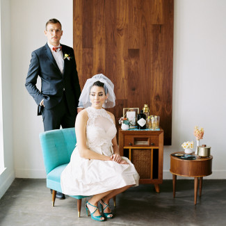 Mid Century Modern Wedding